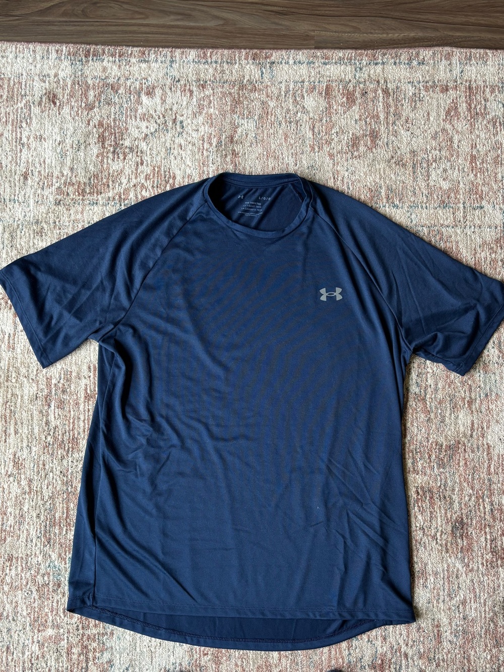 Under Armour Navy Short Sleeve Athletic Tee